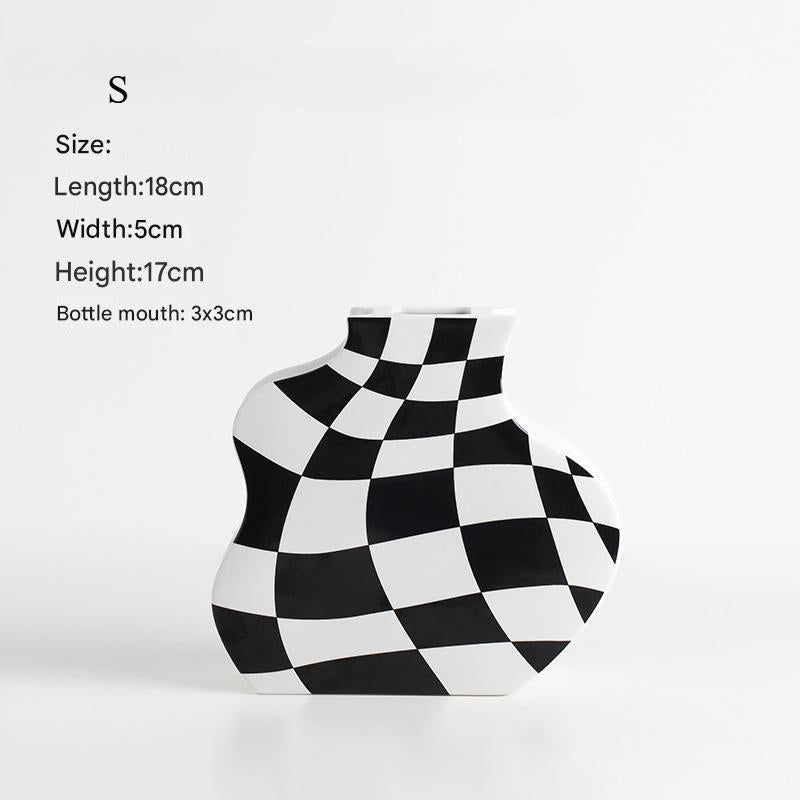 Chessboard Vase