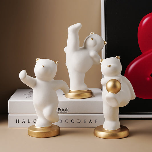 Luxury Bear Sculpture