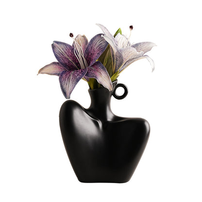 Collarbone Ceramic Vase