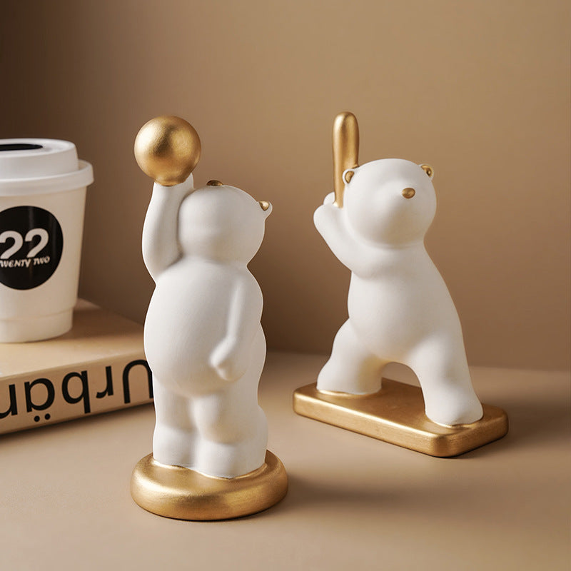 Luxury Bear Sculpture