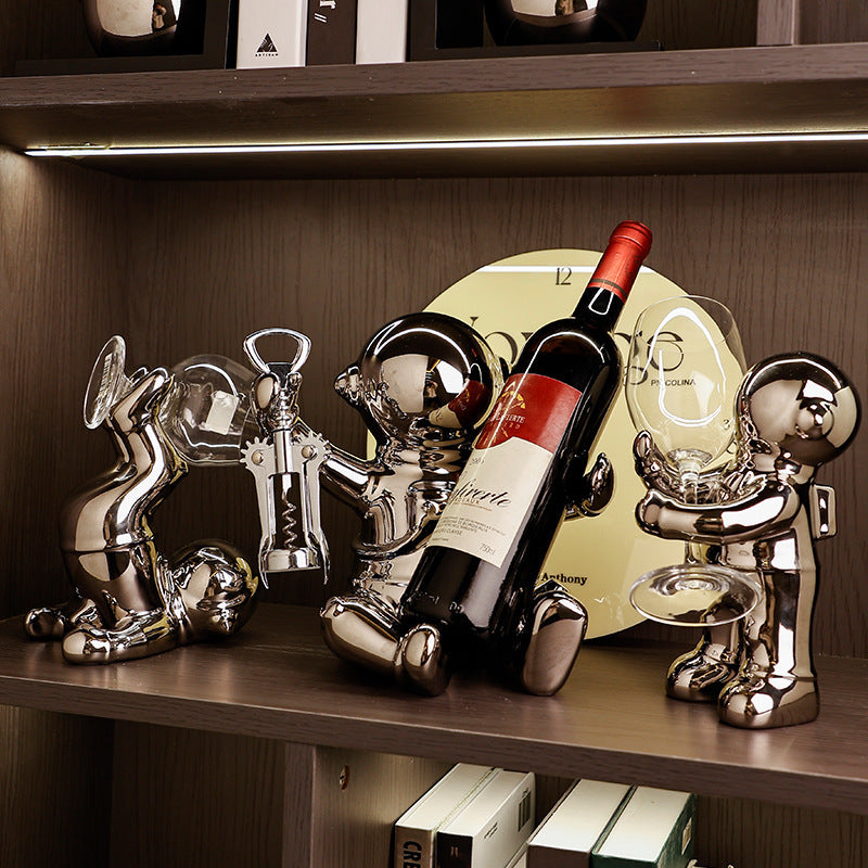 Astronaut Wine Rack